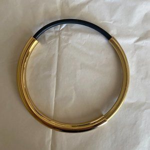 Gold Choker Necklace with Magnetic Closure